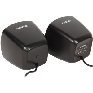 Компьютерная акустика 2.0 SVEN 120 Black (USB)