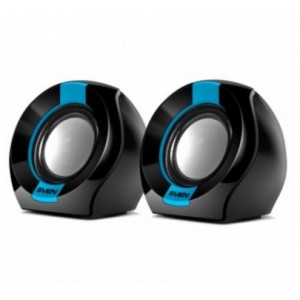 SVEN 150 Black (USB), 2.0 / 2x2.5W RMS, USB power supply, Volume control on the cable