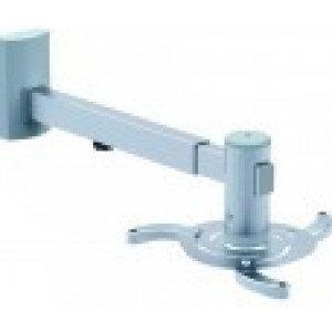 "Projector Wall Mount Sopar Vesta 65, Short-Throw (max.655mm), Tilt/Rotate ±15°, Max.Load 10kg
-  
  https://www.sopar.it/prodotto/staffa-parete-proiettore-vesta-65/"