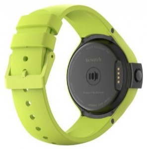 Ticwatch  S by Mobvoi, Auora Yellow, 1.4" OLED Touch Display, Wear OS by Google, 512MB/4GB, GPS, Time, Mic/Speaker for incoming calls, Heart Rate, Steps, Alarm, Distance Display, Average Daily Steps, Weather, Notifications, IP67, 48Hrs+, BT4.1, 45.5g
