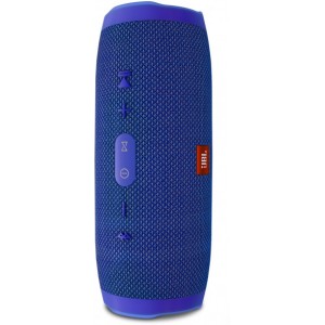 JBL Charge 3 Blue EU / Bluetooth Portable Speaker, 20W (2x10W) RMS, BT Type 4.1, Frequency response: 65Hz-20kHz, IPX7 Waterproof, Speakerphone, 6000mAh power bank USB 5V / 2A, JBL Connect, Power Supply: 5V / 2.3A, Battery life (up to) 20 hr