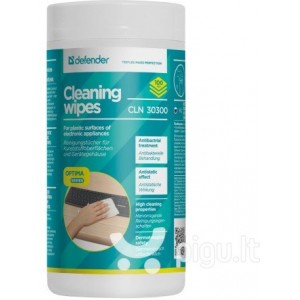 Defender Universal cleaning wipes, Tube 100 pcs. (CLN-30322)