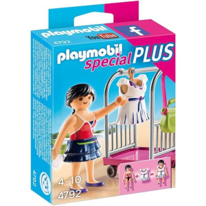 Playmobil PM4792 Model with Clothing Ra