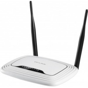 TP-LINK TL-WR841N 300Mbps Wireless N Router, Qualcomm, 2T2R, 2.4GHz, 802.11b/g/n,1 10/100M WAN + 4 10/100M LAN, 2 fixed antennas