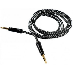 Cablu Tellur audio jack 3.5mm negru