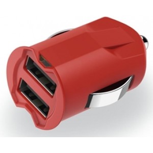 Hama 178268 Vehicle Charger, 2-Port USB, 2.1 A, 36 pcs in display