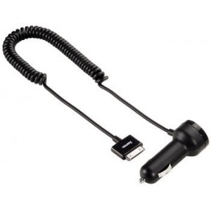 Hama 106301 Vehicle Charger for Apple iPad, black