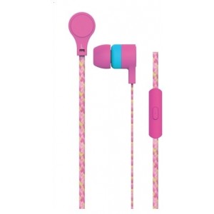 Maxell MXSCORDZP Earphones w/MIC CORDZ PINK 303782.00.CN