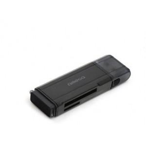 Omega OUCR3B Card Reader MicroSDHC/SDHC/SDXC USB 3.0 Black
