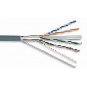 APC Electronic Cable FTP Cat.6, 1m, CCA, 23awg ,  CTN 4X2X1/0.57