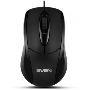 Мышь SVEN RX-110, Black, USB + PS/2