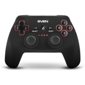 "Gamepad  SVEN  GC-2040 Wireless (11 but., 2 mini joysticks, PC/Xinput/PS3)
- 
http://www.sven.fi/ru/catalog/gaming_gamapad/gc-2040.htm"