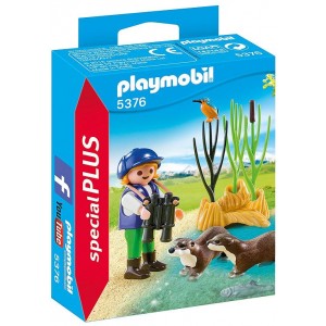 Playmobil Young Explorer with Otters