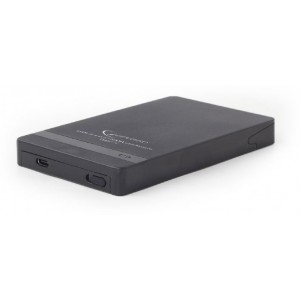 "2.5""  SATA HDD or SSD External Case Type-C, Gembird ""EE2-U31S-2"", Black
-  
  https://gembird.nl/item.aspx?id=10084"