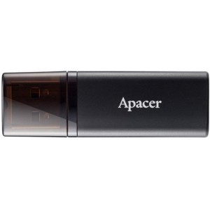 Флешка Apacer AH23B, 16GB, USB 2.0, Black