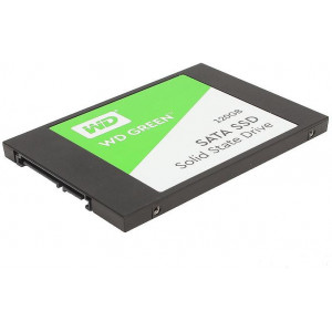 2.5" SSD 120GB  Western Digital Green, SATAIII, Read: 545 MB/s, Write: 430 MB/s,  NAND TLC 3D "WDS120G2G0A"