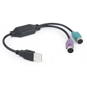 "Converter USB to PS/2, 0.3 m, Black, UAPS12-BK
-  
  https://gembird.nl/item.aspx?id=9257"