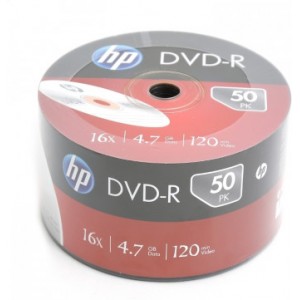 HP HP1650S- DVD-R 4.7Gb 16X (50 pcs pack)