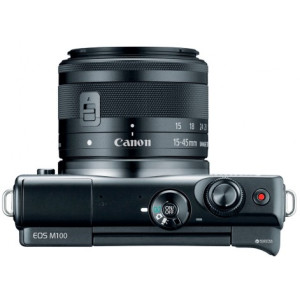 DC Canon EOS M100 Black & EF-M 15-45 STM