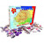 Puzzle 100 piese - Harta Romaniei 2017