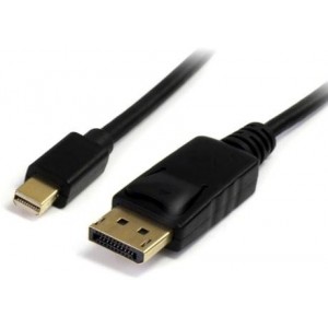 Cable miniDP-HDMI - 3m - Brackton MDP-HDE-0300.B, 3m, mini DisplayPort to HDMI, digital interface cable, bulk packing