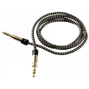 Cablu Tellur audio jack 3.5mm auriu