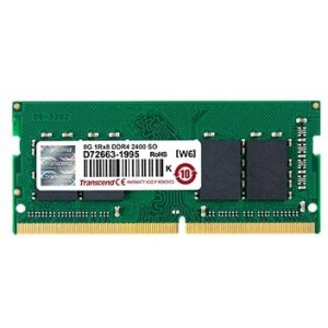 8GB DDR4-2400 SODIMM  Transcend JetRam, PC19200, CL17, 1.2V