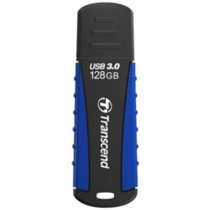 Флешка Transcend JetFlash 810, 128GB, USB3.0, Black-Blue