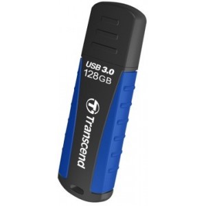 Флешка Transcend JetFlash 810, 128GB, USB3.0, Black-Blue