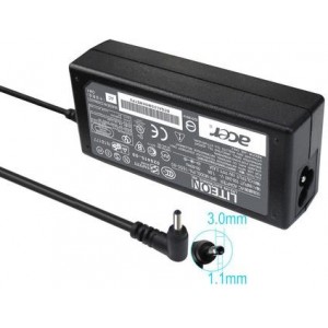 AC Adapter Charger For Acer 19V-3.42A (65W) Round DC Jack 3.0*1.0mm Original