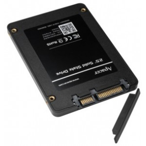 2.5" SATA SSD  120GB    Apacer "AS340" Panther [R/W:550/550MB/s, 70K IOPS, Phison S11, BiCS], Bulk