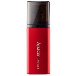 Флешка Apacer AH25B, 16GB USB3.1, Sunrise Red, Matte Metal Shell, Classic Cap (AP16GAH23BB-1)