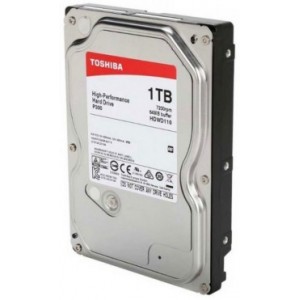 3.5" HDD 1.0TB-SATA - 64MB Toshiba Performance P300 (HDWD110UZSVA)