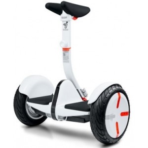 Xiaomi Ninebot Mini PRO Self Balancing Scooter, White, Wheel 10.5", Speeds of up to:18km/h, Battery capacity:30km in a single charge, Weight:13kg, IP54, Auto-sensing LED taillight / turn, Maximum load: 120kg, Remote control via Smartphone