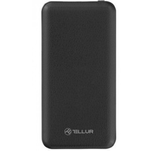 Powerbank Tellur Slim 10000mAh 2xUSB + Micro USB, negru