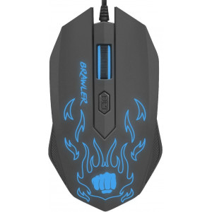Мышь Fury Brawler, 1600 DPI, Optical, Illuminated