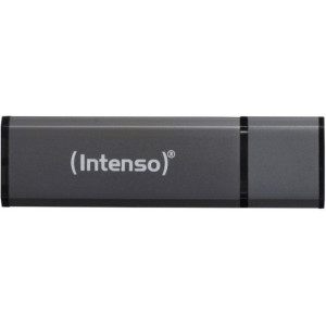 Флешка Intenso® USB Drive 2.0, 8 GB, Alu Line, Antracite