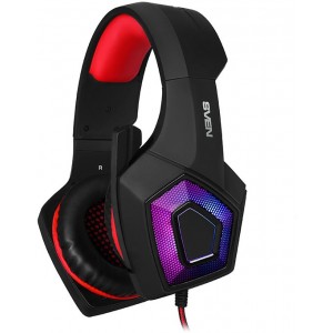 Наушники SVEN AP-U880MV, Black/Red