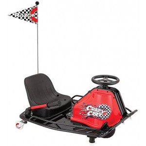 Razor Ride-On Crazy Cart - Black Intl (MC1)