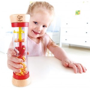 HAPE-BEADED RAINDROPS,RED