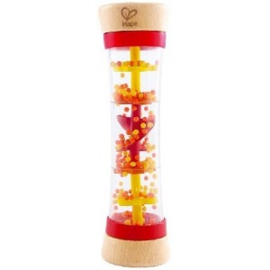 HAPE-BEADED RAINDROPS,RED