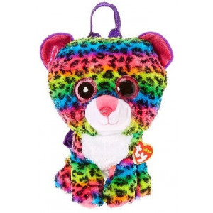 TG DOTTY - multicolor leopard 25 cm (backpack)