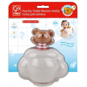 HAPE-POP-UP TEDDY SHOWER BUDDY