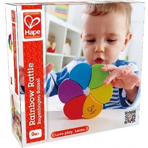 HAPE-RAINBOW RATTLE