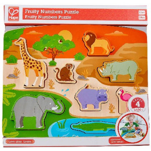 HAPE-WILD ANIMAL PUZZLE&PLAY