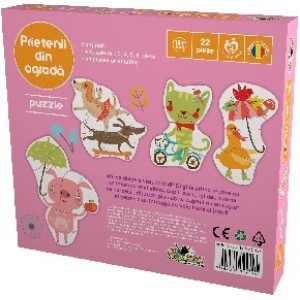 Puzzle Premium-Prietenii din ograda