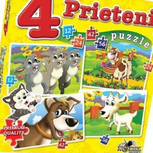 Noriel Puzzle-4 Prieteni mari(12,24,42,56)