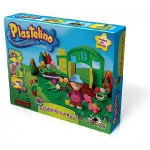 Plastelino-Gradinita cu flori II