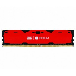 4GB DDR4-2400  GOODRAM IRDM, PC19200, CL15, 1.2V, Aluminum RED heatsink
