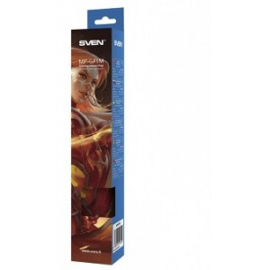 Коврик для мыши SVEN GF1M, 320 x 270 x 3mm, Speed, Rubber + Fabric, Picture